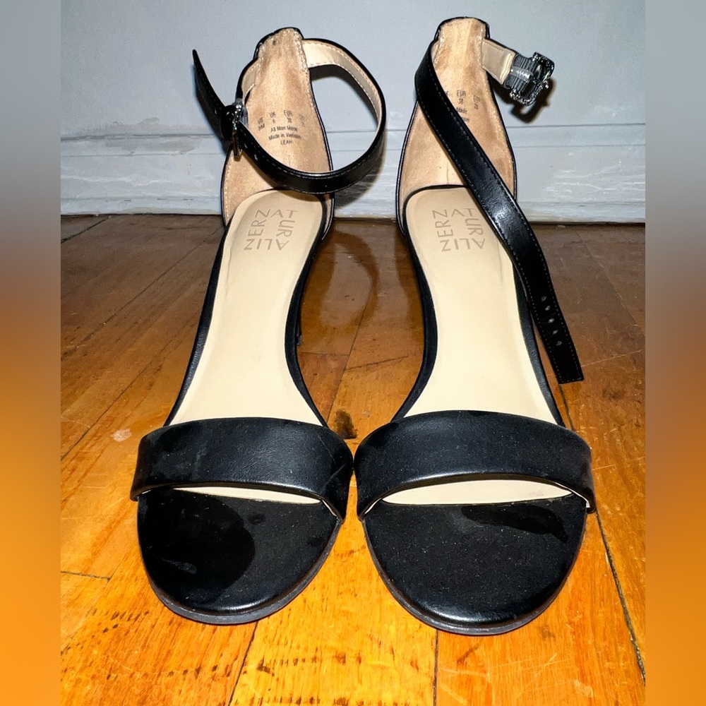 Black Heels with strap